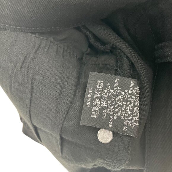 NWT Universal Standard Black Skinny Jeans Size 0 Stretch Denim Womens Classic - Picture 11 of 11